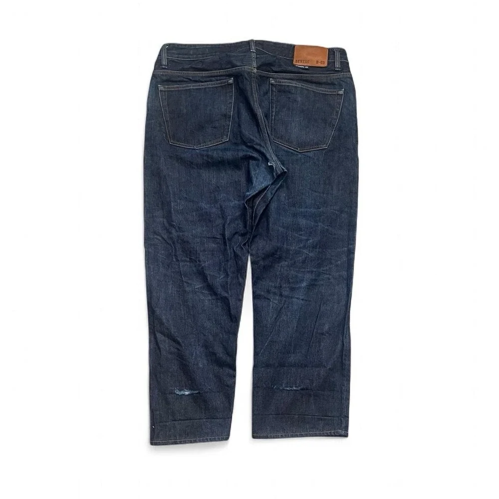 Benzak Raw Denim Straight Leg Jeans Men's Size 38